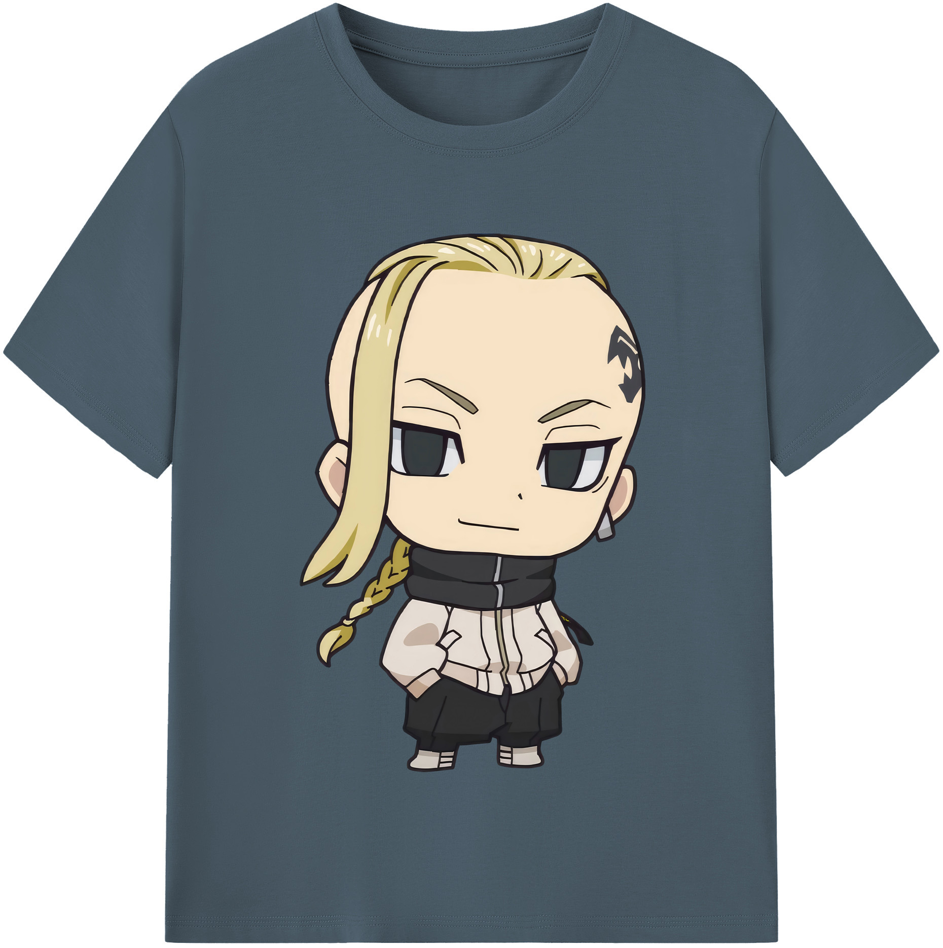（画像用） 東京リベンジャーズ Tokyo Revengers 綿100％半袖Tシャツ（フロントプリント）